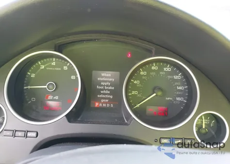 2006 Audi S4 из США, поврежденный, VIN WUARL48H26K900107